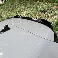 Rear Roof Spoiler For VW Volkswagen Golf MK8 GTI R GTD 2020+ Cap M4 Style Spoiler Piano Black ABS Plastic