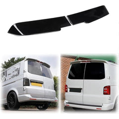 Rear Roof Spoiler For VW Transporter 2003-2019 T5 - T5.1 - T6 - T6.1 2 DOOR Spoiler Piano Black ABS Plastic