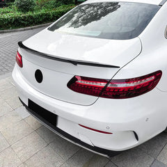 Rear Trunk Spoiler For Mercedes Benz E Class E Coupe C238 2016-2023 Br Style Spoiler Piano Black ABS Plastic