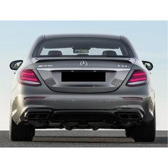 Rear Spoiler For Mercedes E Series W213 E63s 2016-2019 Piano Black ABS Plastic