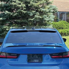 Roof Top Spoiler For BMW G20 3 Series M4 Style 2019+ Piano Black ABS Plastic
