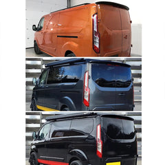 Rear Roof Spoiler For Custom 12-17 2DOOR Spoiler Piano Black ABS Plastic