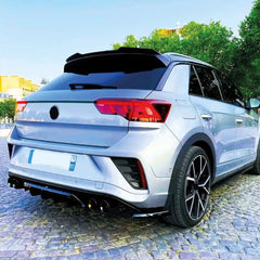Rear Roof Spoiler For VW T-Roc 2017+ Spoiler Piano Black ABS Plastic