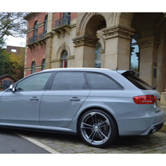 Rear Spoiler For Audi A4 B8 Avant 2008-2015 ALLROAD Piano Black ABS Plastic