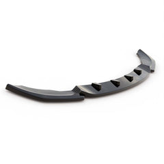 Front Bumper Lip Splitter for BMW 3 Series E46 Coupe 2003-2006 M Sport Technic V2, ABS Plastic Piano Black Vacuum Car Tuning Body Part Body Kit