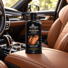 Leather Care & Protection Lotion 200 ML – Car Leather Conditioner, Shine Restorer & Interior Protectant