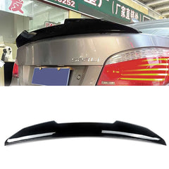 Rear Spoiler For BMW E60 5 Series PSM 2004-2010 Piano Black ABS Plastic