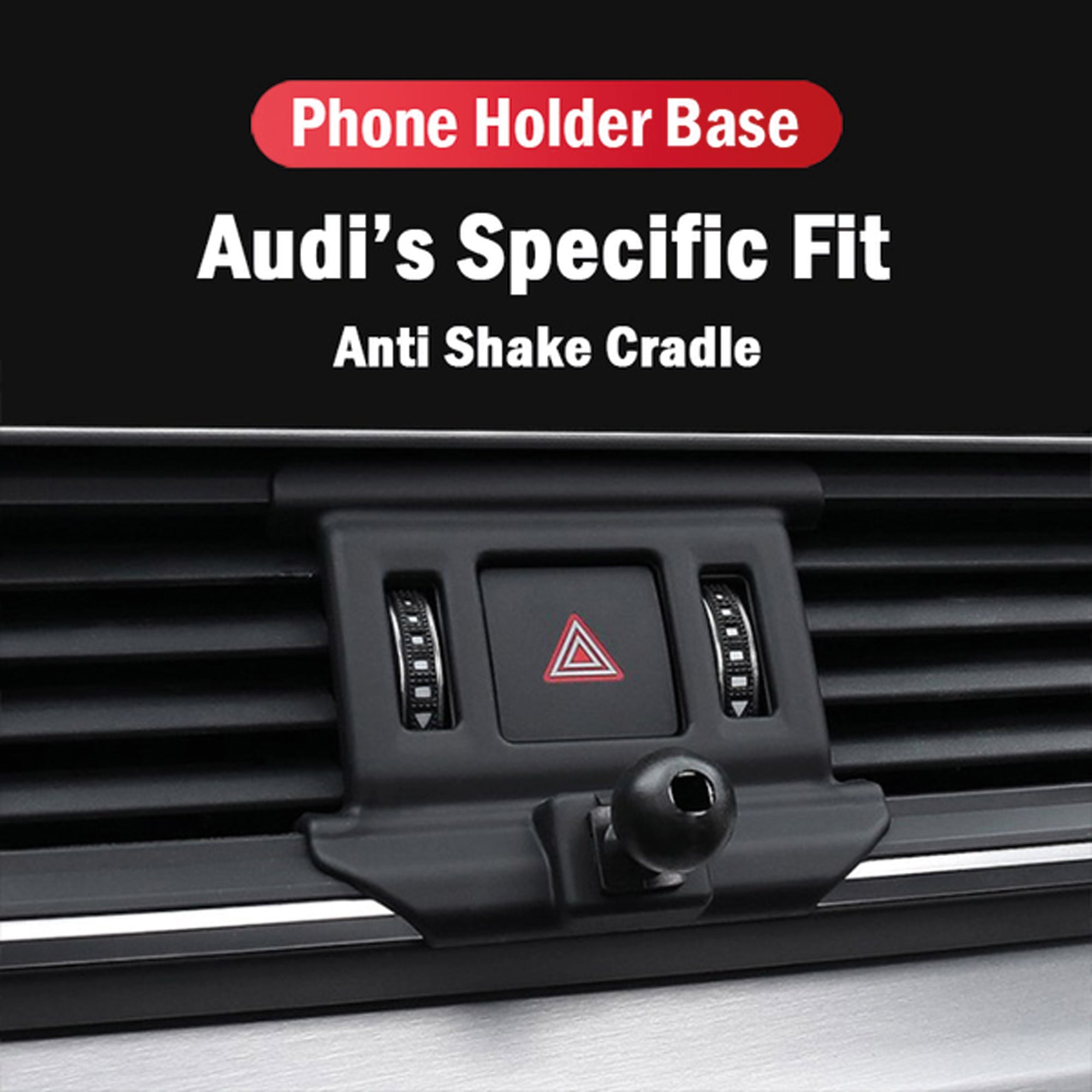 Car Phone Holder Fits for Volvo S90 V90 2016-2023 Luxury Premium Phone Mount Interior Accessories Direct Fit