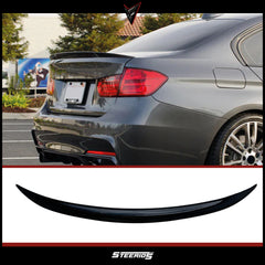 Rear Spoiler For BMW 3 Series F30 F80 2012-2018 M Performance Style Piano Black ABS Plastic