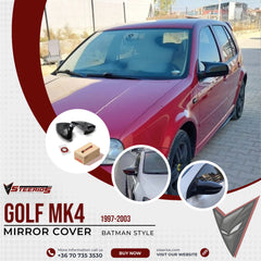 Mirror Cover for VW Golf MK4 1997-2003 Batman Model