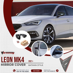 Mirror Cover for Seat Leon MK4 2021+ Batman Model