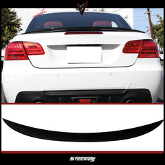 Rear Spoiler For BMW 3 Series E93 2007-2013 Performance Style 328i 335i M3 Piano Black ABS Plastic