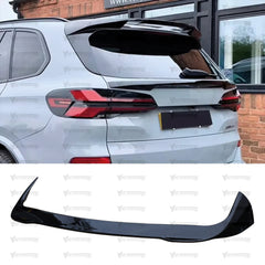 Rear Roof Spoiler For BMW X5 G05 M Performance 2018+ Piano Black ABS Plastic