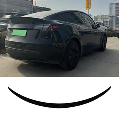 Rear Spoiler For Tesla Model Y 2019-2024 Piano Black ABS Plastic