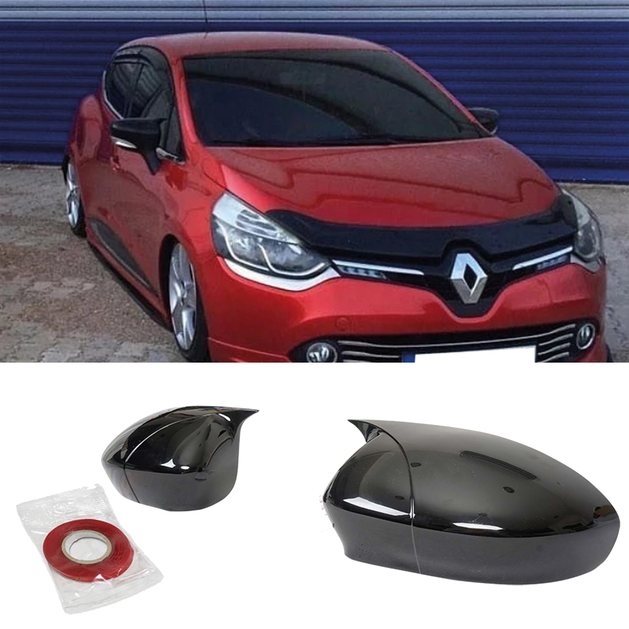 Mirror Cover for Renault Clio 4 MK4 2012-2019 Batman Model
