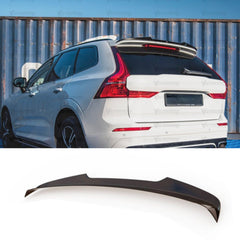 Rear Trunk Spoiler For Volvo XC60 2017-2022 Spoiler Piano Black ABS Plastic
