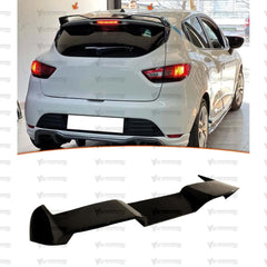 Rear Roof Spoiler For Renault Clio 4 RS Style 12-19 Spoiler Piano Black ABS Plastic