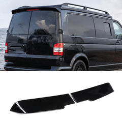 Rear Roof Spoiler For VW Transporter 2003-2019 T5 - T5.1 - T6 - T6.1  2 DOOR Spoiler Piano Black ABS Plastic