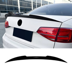 Rear Trunk Spoiler For VW Volkswagen Jetta MK6 2011-2018 M4 Style Spoiler Piano Black ABS Plastic