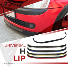 Universal H Model H-Type Front Bumper Lip Adjustable All Car