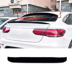 Roof Top Spoiler For Mercedes Benz GLC Class GLC Coupe C253 2016-2022 Piano Black ABS Plastic