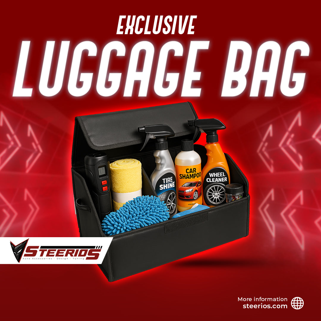 Leather Car Luggage Bag Organizer All Cars Universal Model