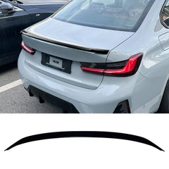 Rear Trunk Spoiler For BMW 3 Series G20 2019+ MP Style Spoiler Piano Black ABS Plastic