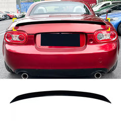 Rear Trunk Spoiler For Mazda MX-5 Miata 2005-2015 Spoiler Piano Black ABS Plastic