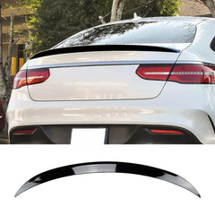 Rear Trunk Spoiler For Mercedes Benz GLE Class GLE Coupe C292 2015-2018 Spoiler Piano Black ABS Plastic