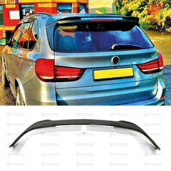 Rear Roof Spoiler For BMW X5 F15 2013-2017 Piano Black ABS Plastic