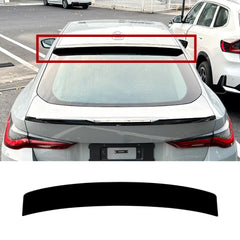 Roof Top Spoiler For BMW 4 Series G26 2020+ Piano Black ABS Plastic