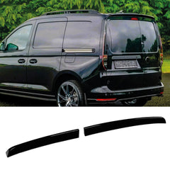 Rear Roof Spoiler For VW Caddy MK4 2020+ 2 DOOR Spoiler Piano Black ABS Plastic