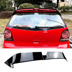 Rear Roof Spoiler For VW Volkswagen Polo 9N 2003-2008 Oettinger Style Spoiler Piano Black ABS Plastic