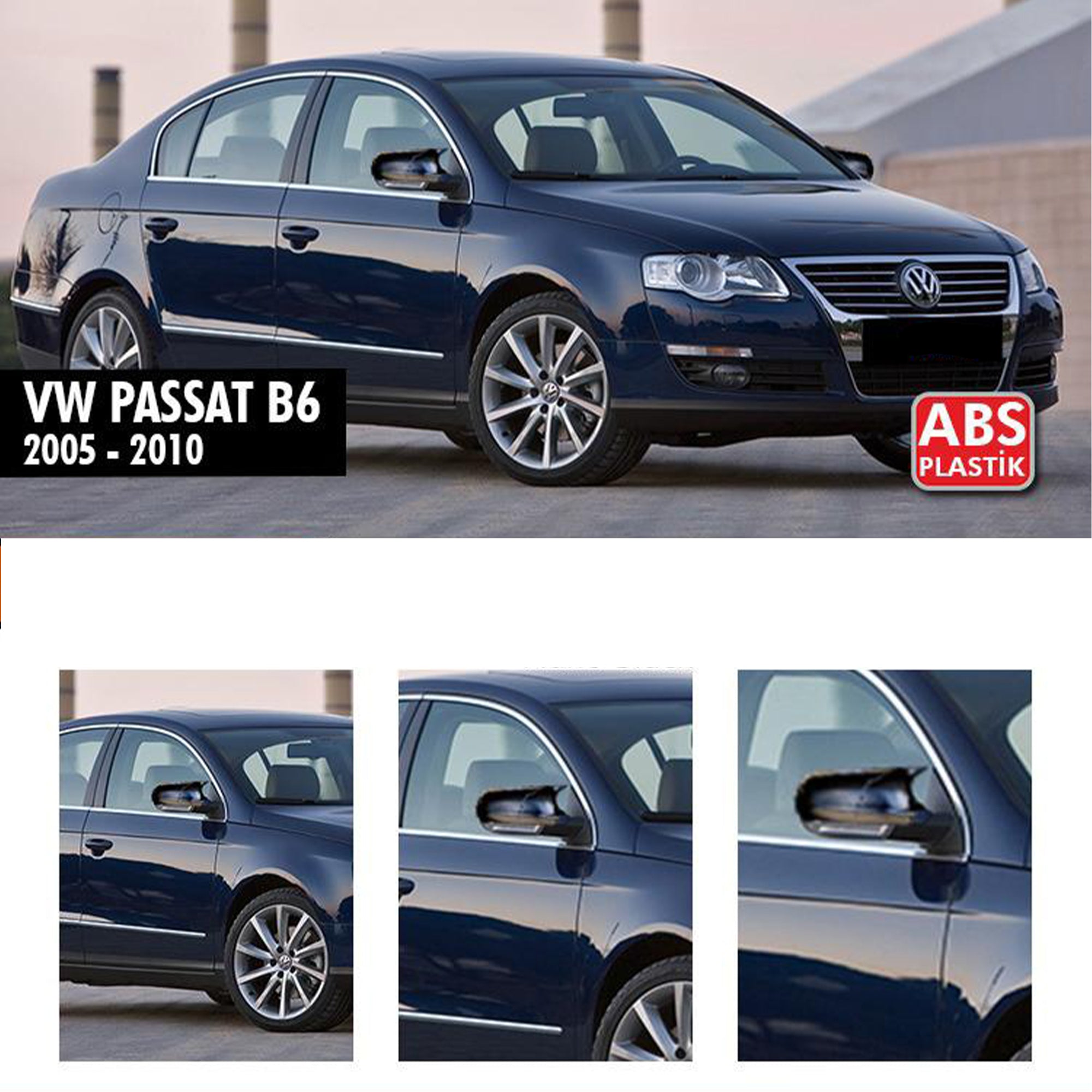 Mirror Cover for VW Passat B6 2005-2010 Batman Model