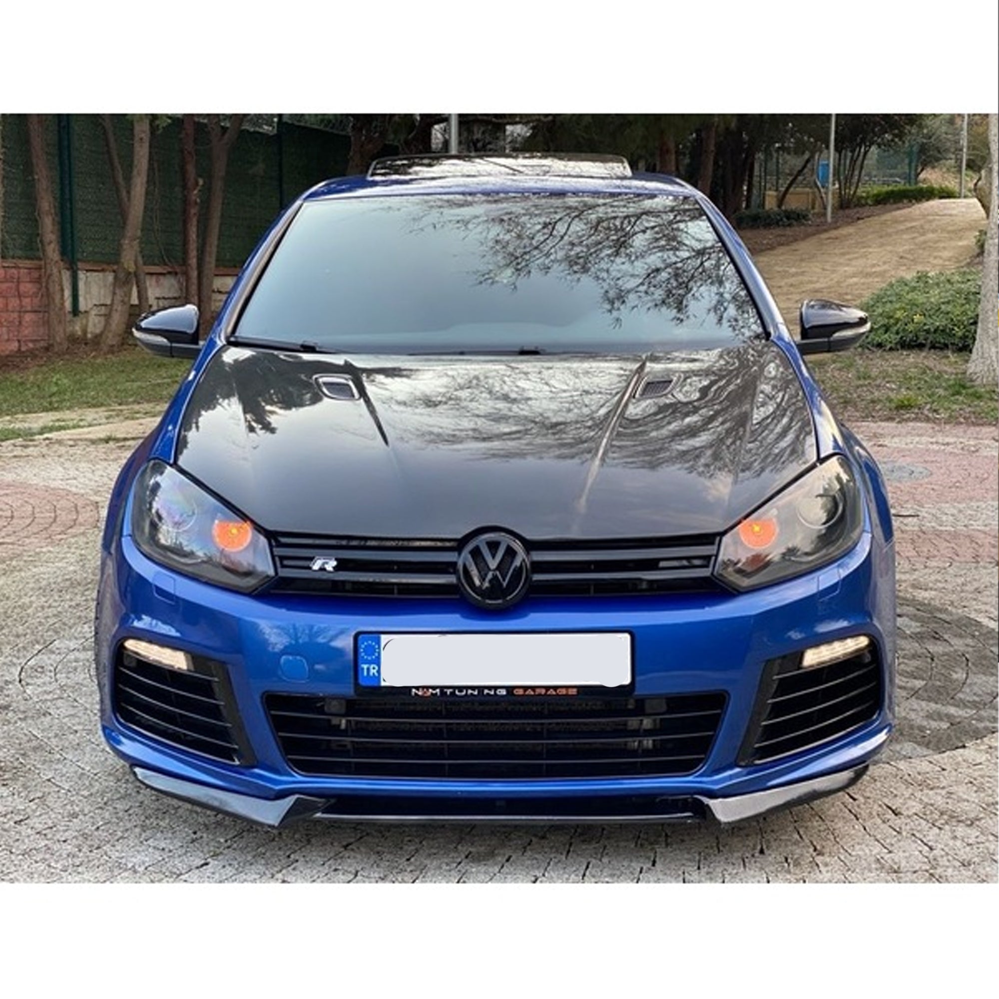 Front Bumper Lip for M-Type VW Golf MK6 / Scirocco MK3 Adjustable All Car