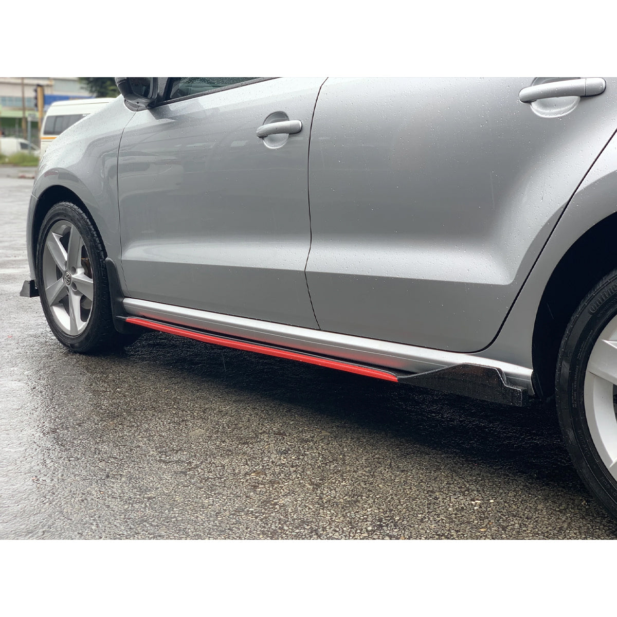 Universal Side Skirts 8pcs Adjustable All Car