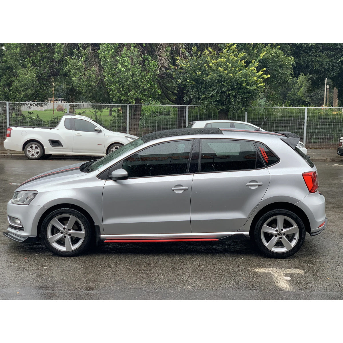 Universal Side Skirts 8pcs Adjustable All Car