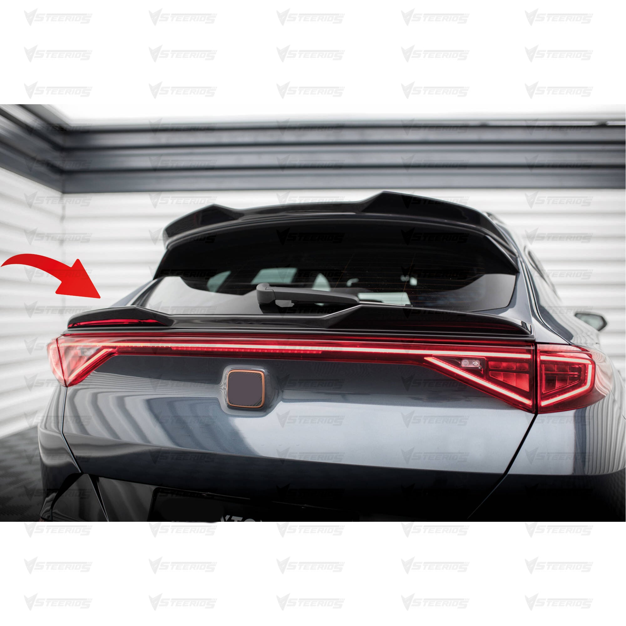 Rear Trunk Spoiler For Cupra Formentor 2021+ TRUNK Spoiler Piano Black ABS Plastic