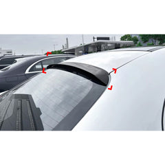 Roof Top Spoiler For Mercedes Benz C Class W206 AMG 2022+ Piano Black ABS Plastic
