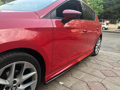 Universal Side Skirts Leon-Polo-Golf-A3 Model 192cm Adjustable All Car