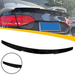 Rear Spoiler For Audi A4 B8 M4 Style 2009-2012 Piano Black ABS Plastic