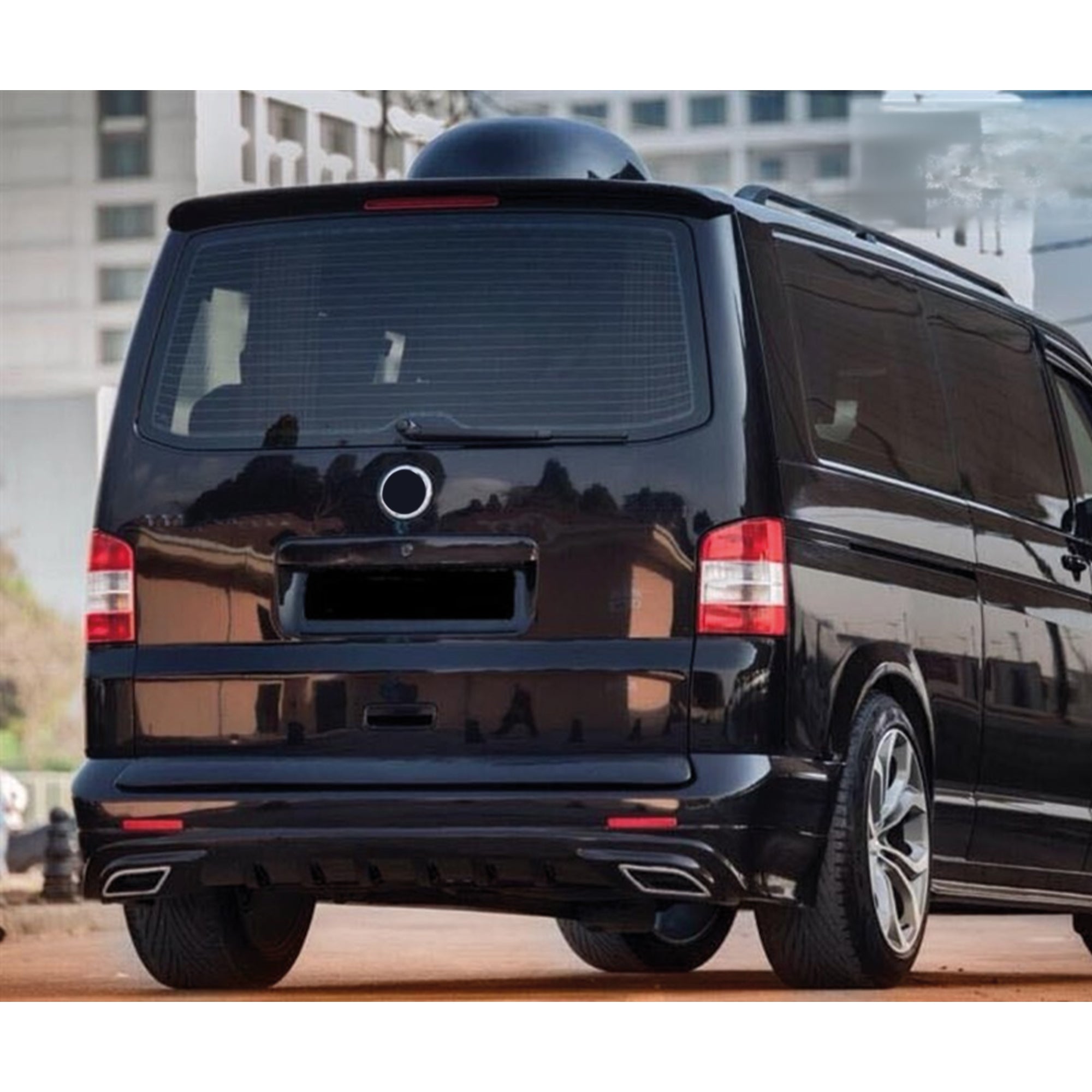 Rear Roof Spoiler For VW Transporter T5-T6 2003-2019 1 DOOR Spoiler Piano Black ABS Plastic
