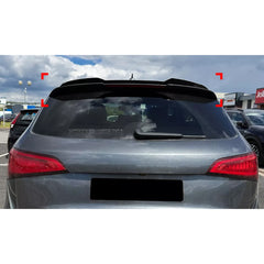 Rear Roof Spoiler For Audi Q5 8R Sline 2009-2016 Cap Style Spoiler Piano Black ABS Plastic