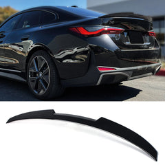 Rear Spoiler For BMW 4 Series G26 2020+ M4 Style Piano Black ABS Plastic
