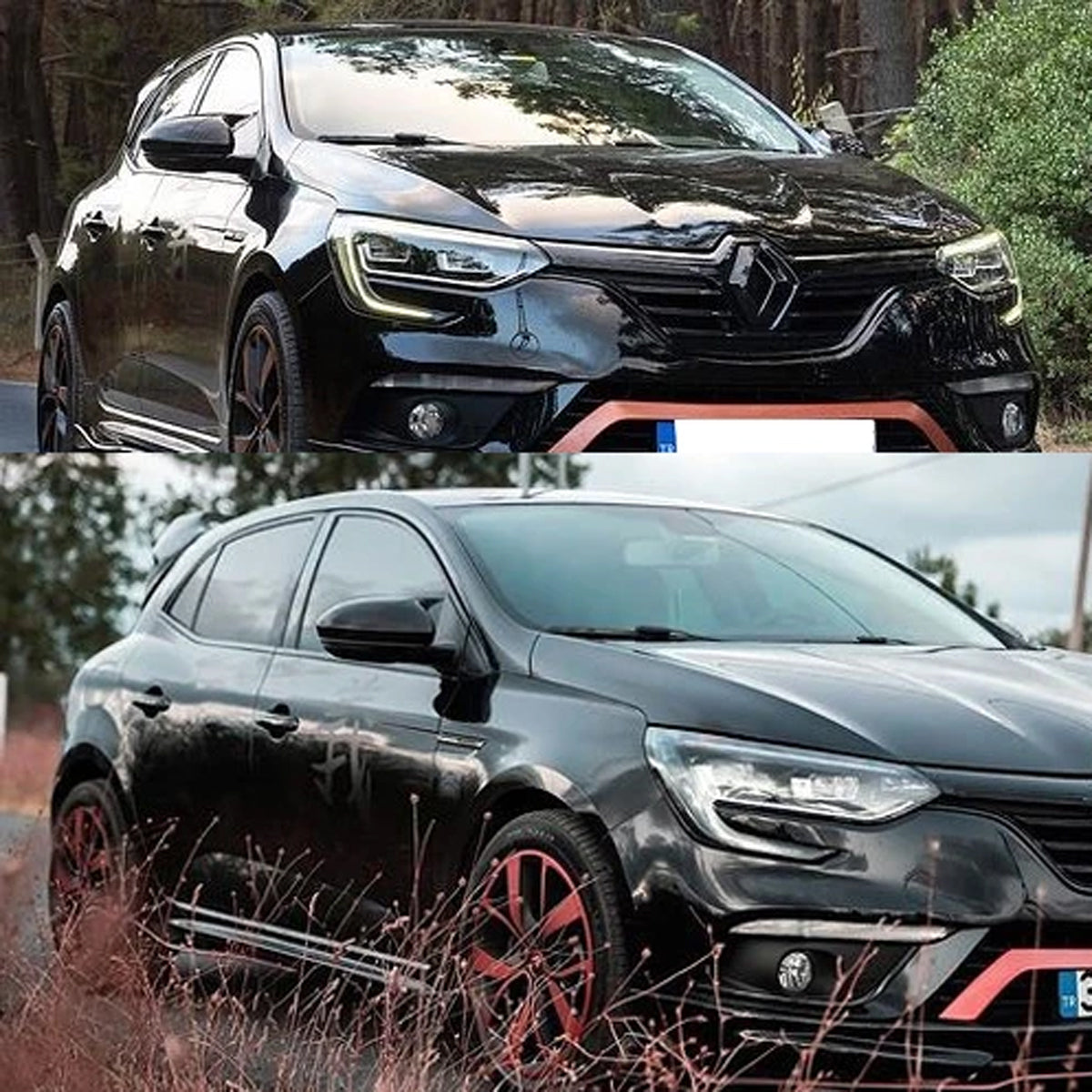 Mirror Cover for Renault Megane 4 MK4 2016+ HB SD Batman Model