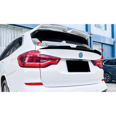 Rear Trunk Spoiler For BMW X3 G01 2018+ TRUNK M4 Style Spoiler Piano Black ABS Plastic