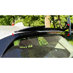 Rear Roof Spoiler For BMW X3 G01 2018+ Cap M4 Style Spoiler Piano Black ABS Plastic