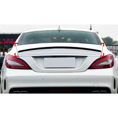 Rear Trunk Spoiler For Mercedes Benz CLS Class C218 2011-2017 Spoiler Piano Black ABS Plastic