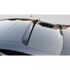 Roof Top Spoiler For Mercedes Benz E Class W214 2024+ Piano Black ABS Plastic