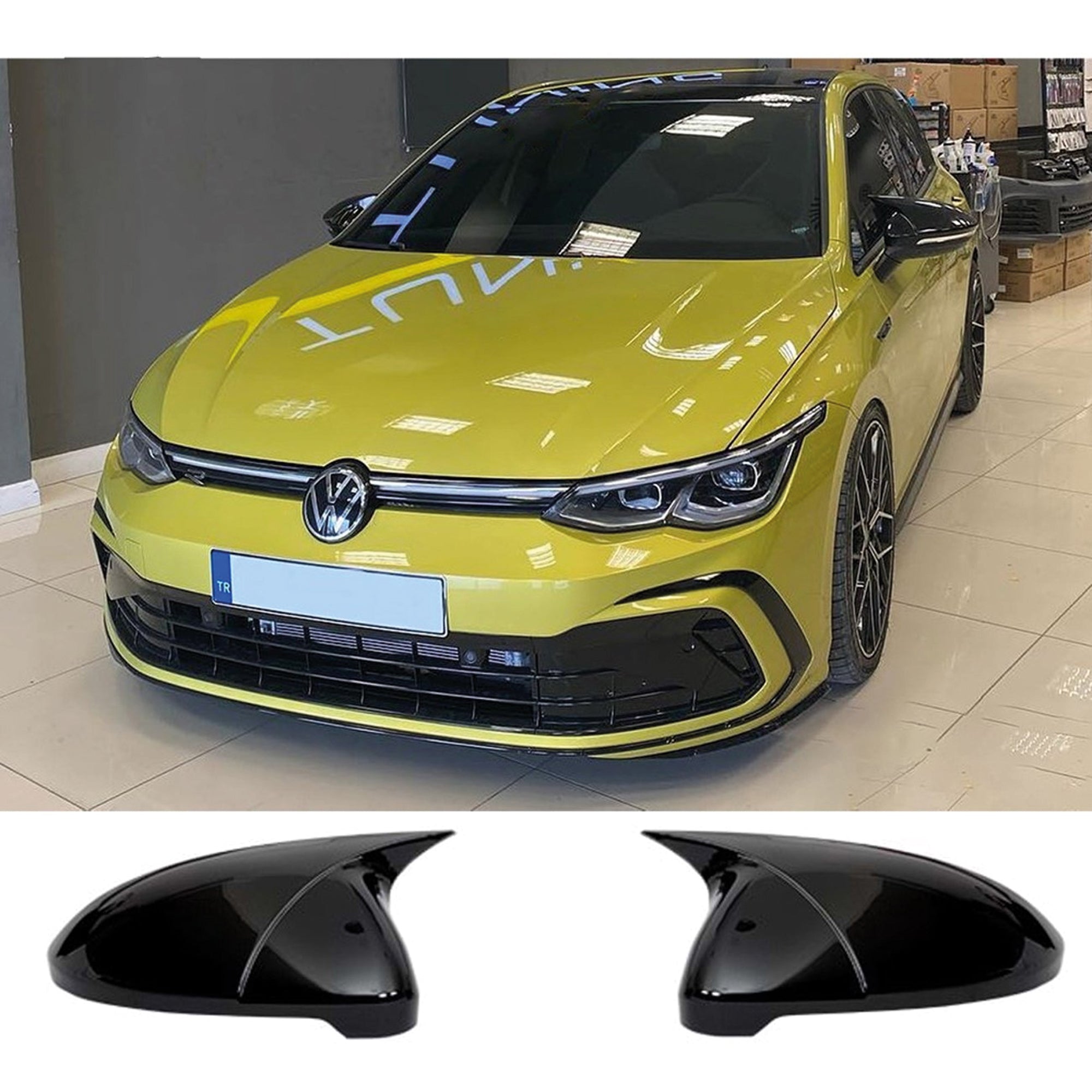 Mirror Cover for VW Golf MK8 2020+ Batman Model
